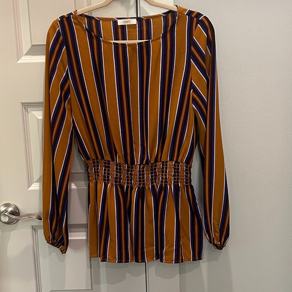 ODDY Striped Blouse
